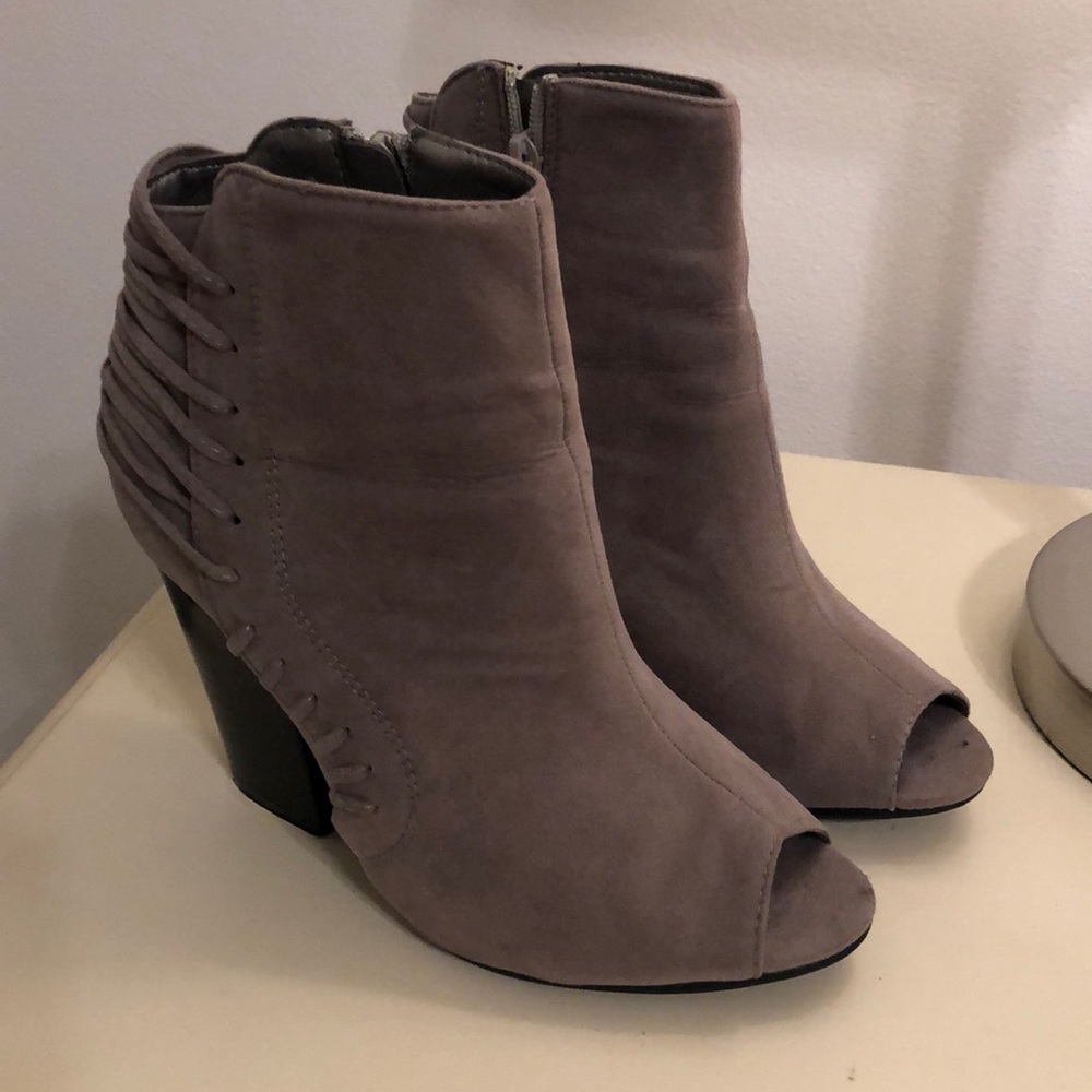 Gray Booties